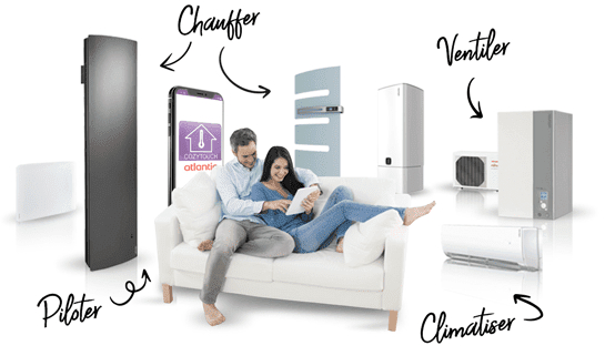 Chauffage et climatisation réversible par pompe à chaleur à Saintes, Cognac, Saujon, Rochefort et Saint Jean d'Angely